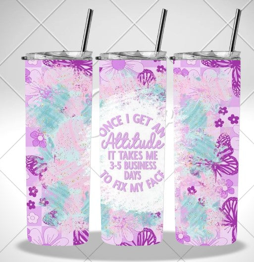 Attitude sublimation print