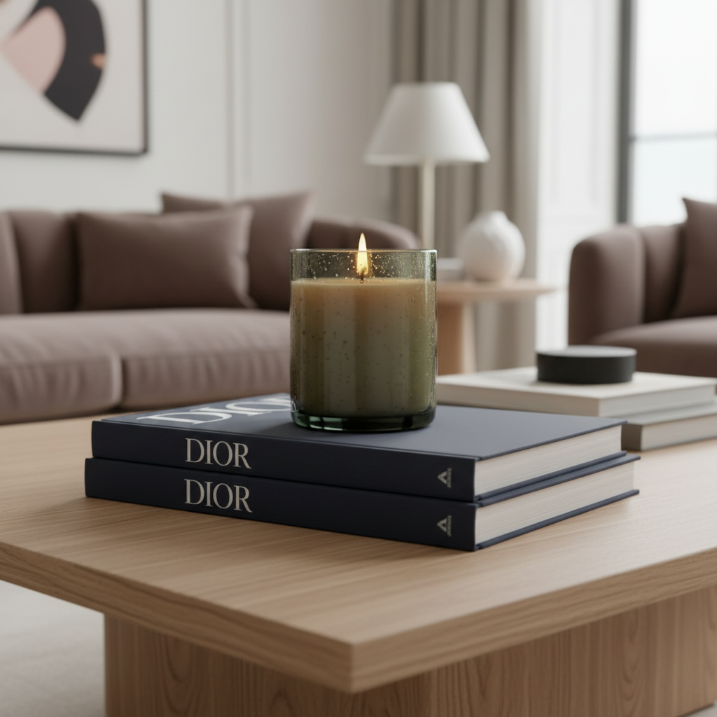 VOGUE BUBBLE GREY CANDLE LARGE