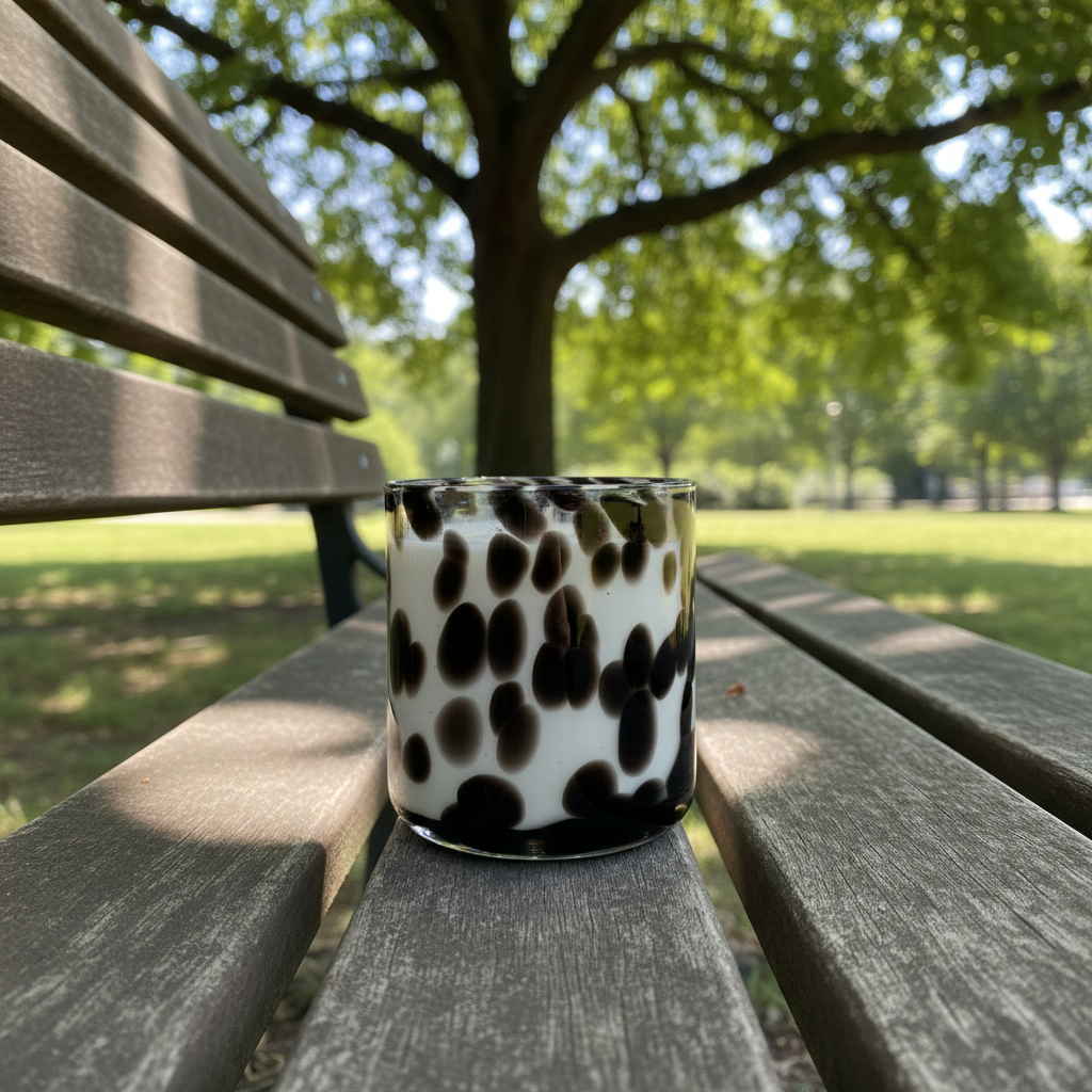 VOGUE CHEETAH CANDLE LARGE