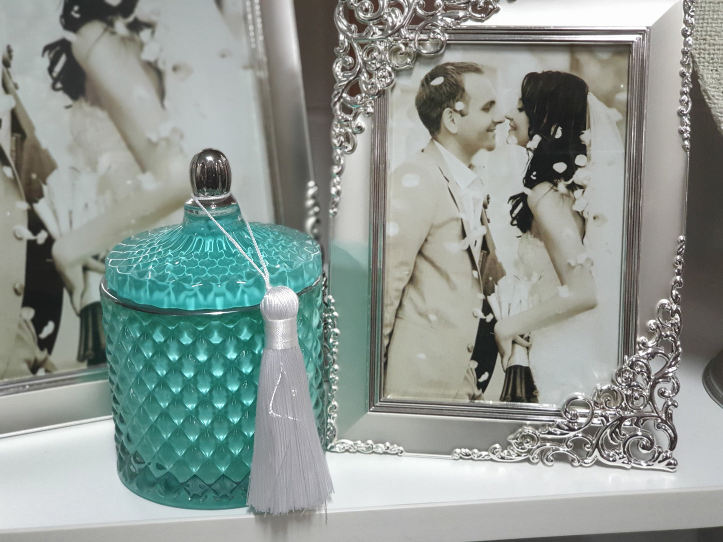 ROYAL TEAL CANDLE SMALL