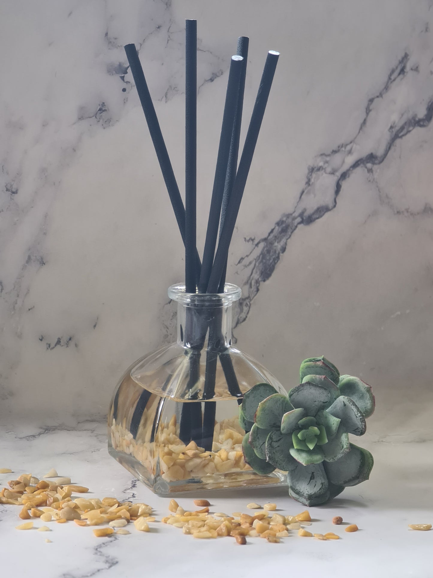 YELLOW AVENTURINE CRYSTAL INFUSED REED DIFFUSER