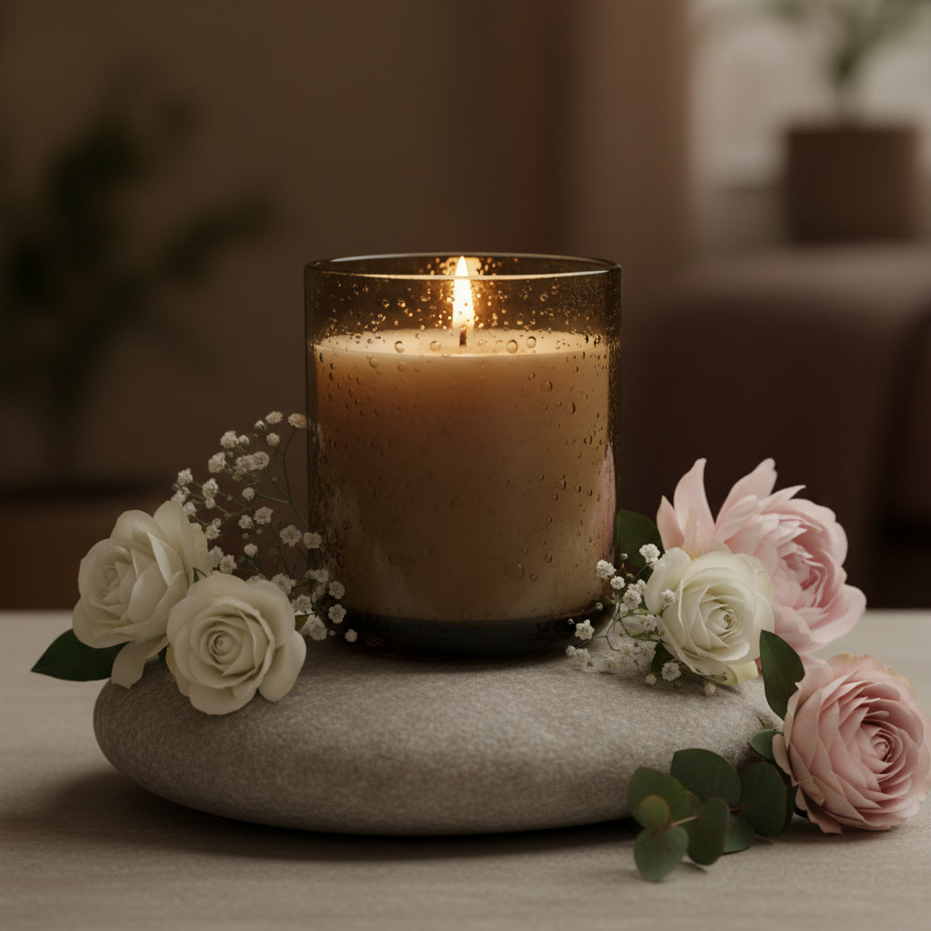 vogue coffee candle jar