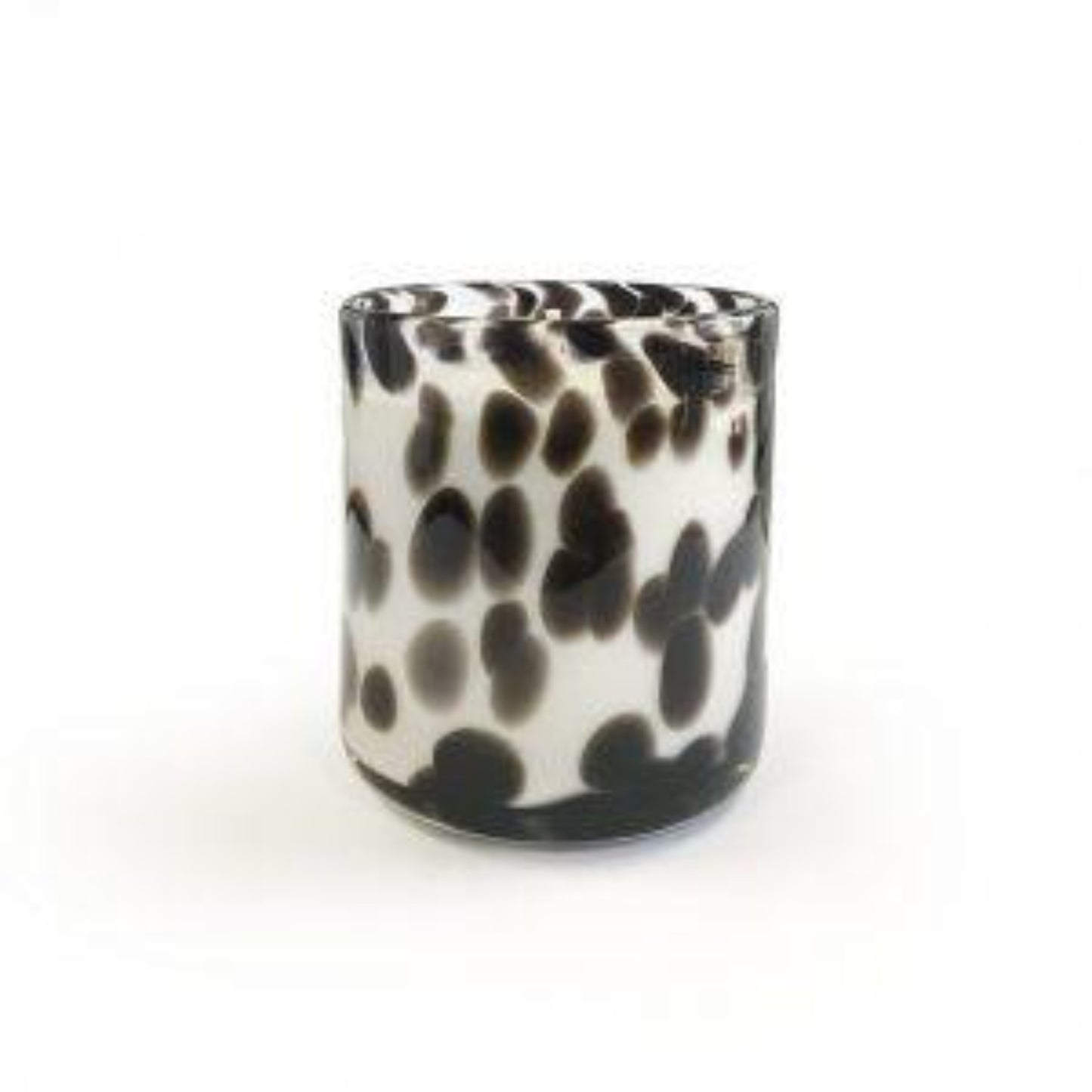 vogue cheetah candle jar