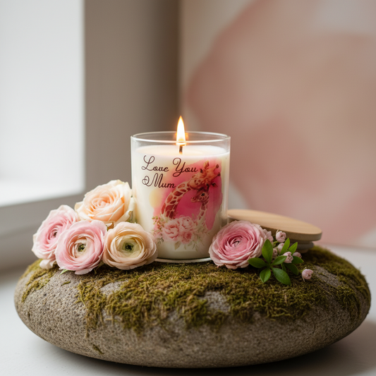 LOVE YOU MUM CANDLE SMALL