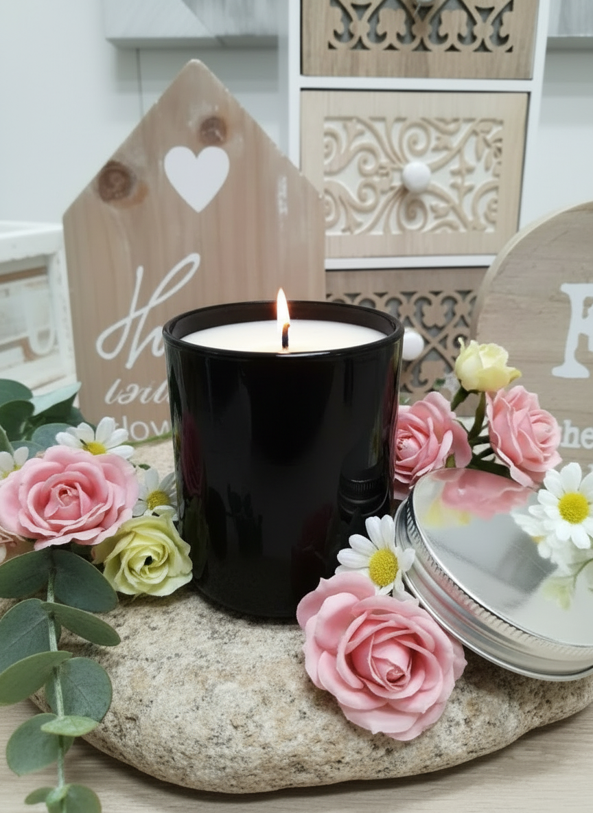 CAMBRIDGE BLACK CANDLE LARGE