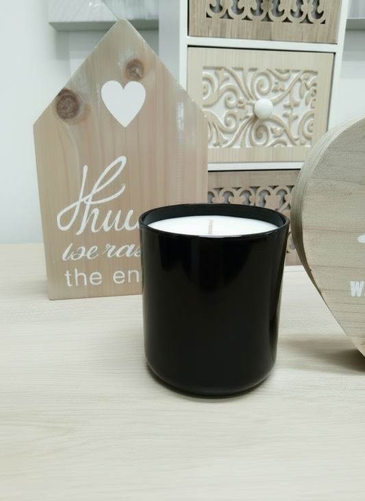 CAMBRIDGE BLACK CANDLE LARGE WICKLESS