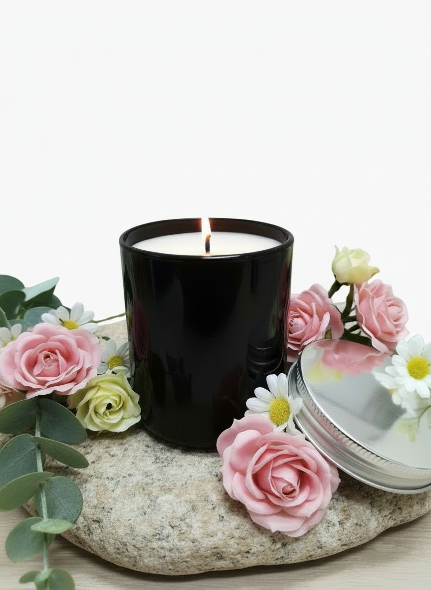 CAMBRIDGE BLACK CANDLE LARGE