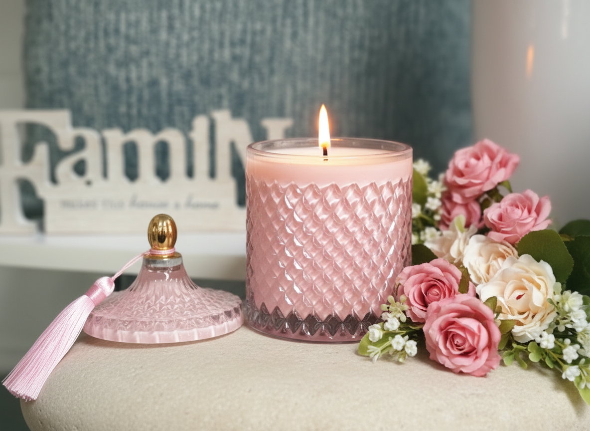 ROYAL PINK CANDLE LARGE