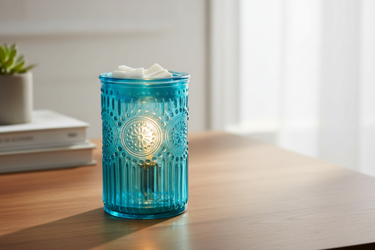 Vintage Parisian Glass Illumination Warmer