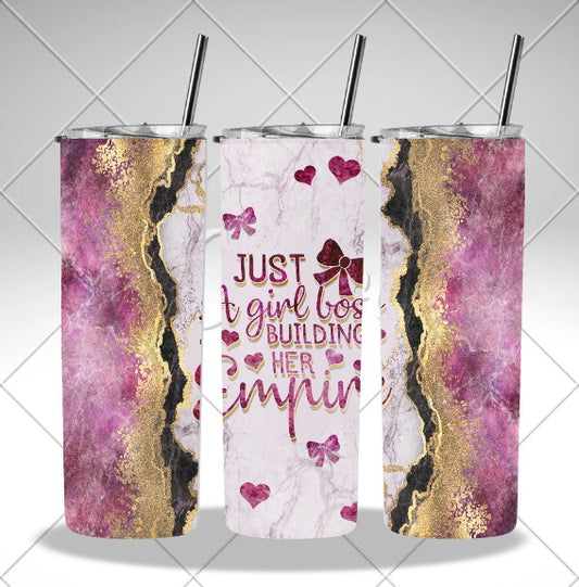 Just a girl boss sublimation print