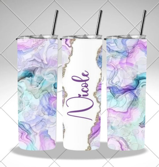 Marble Name sublimation print