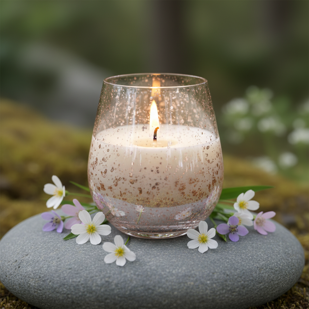 RENEE ROSE GOLD CANDLE JUMBO