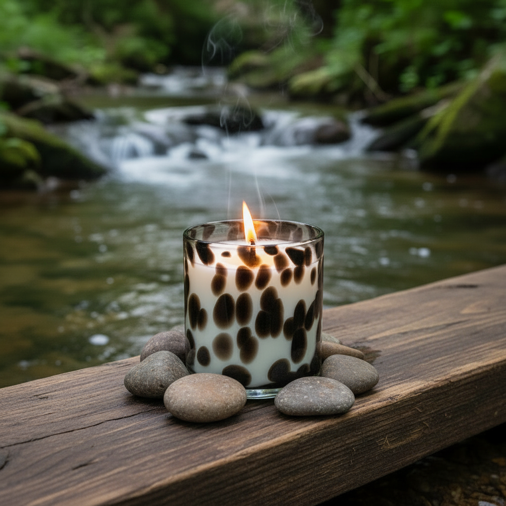 VOGUE CHEETAH CANDLE LARGE