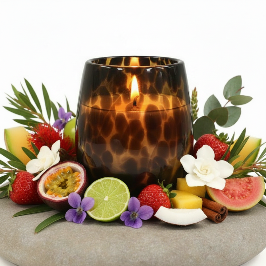 VINTAGE LEOPARD CANDLE - KAKADU PLUM