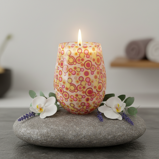 RENEE WITH RINGS CANDLE