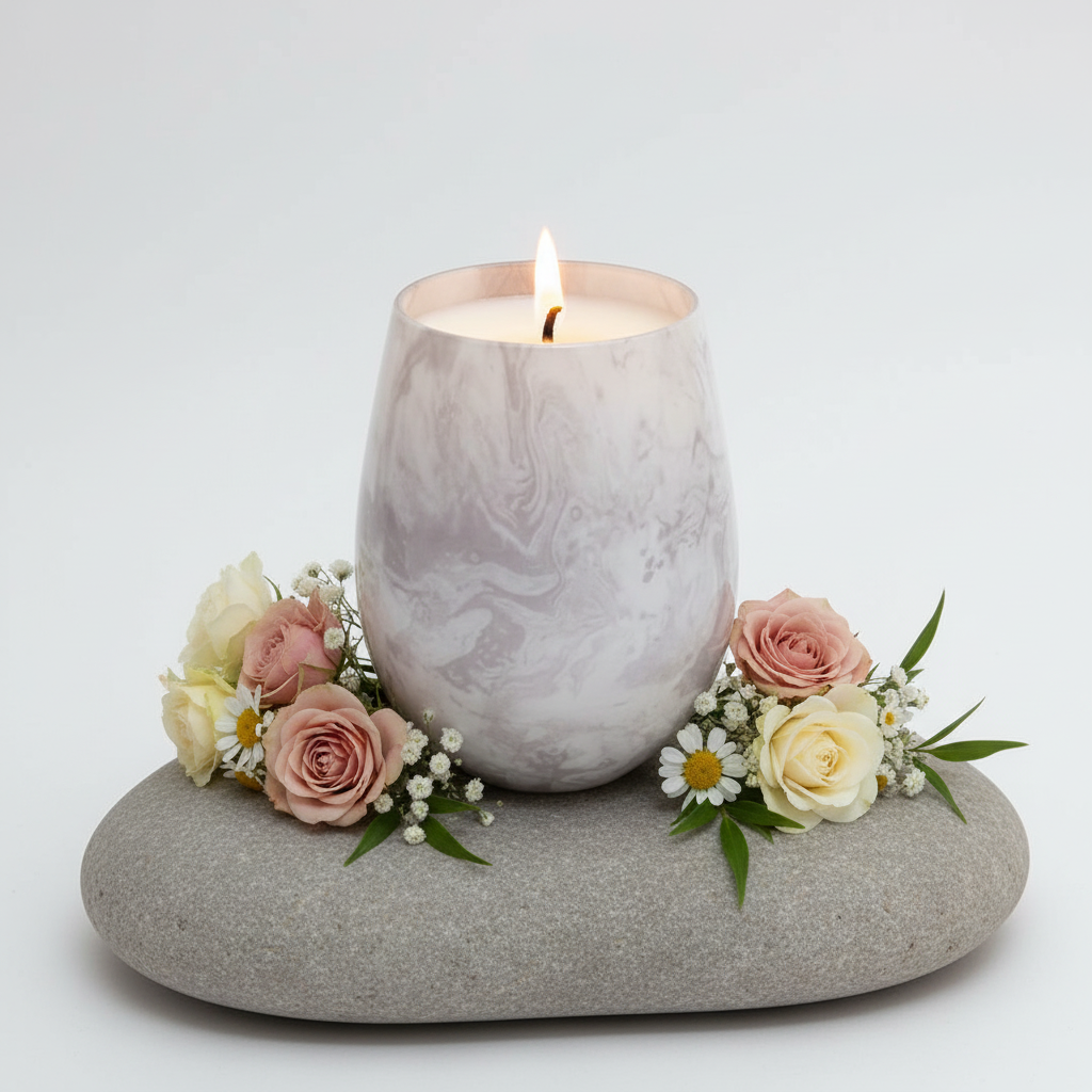RENEE MARBLE CANDLE