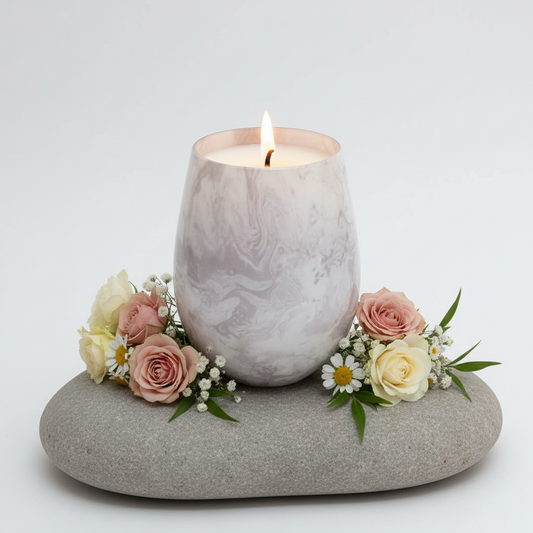 RENEE MARBLE CANDLE