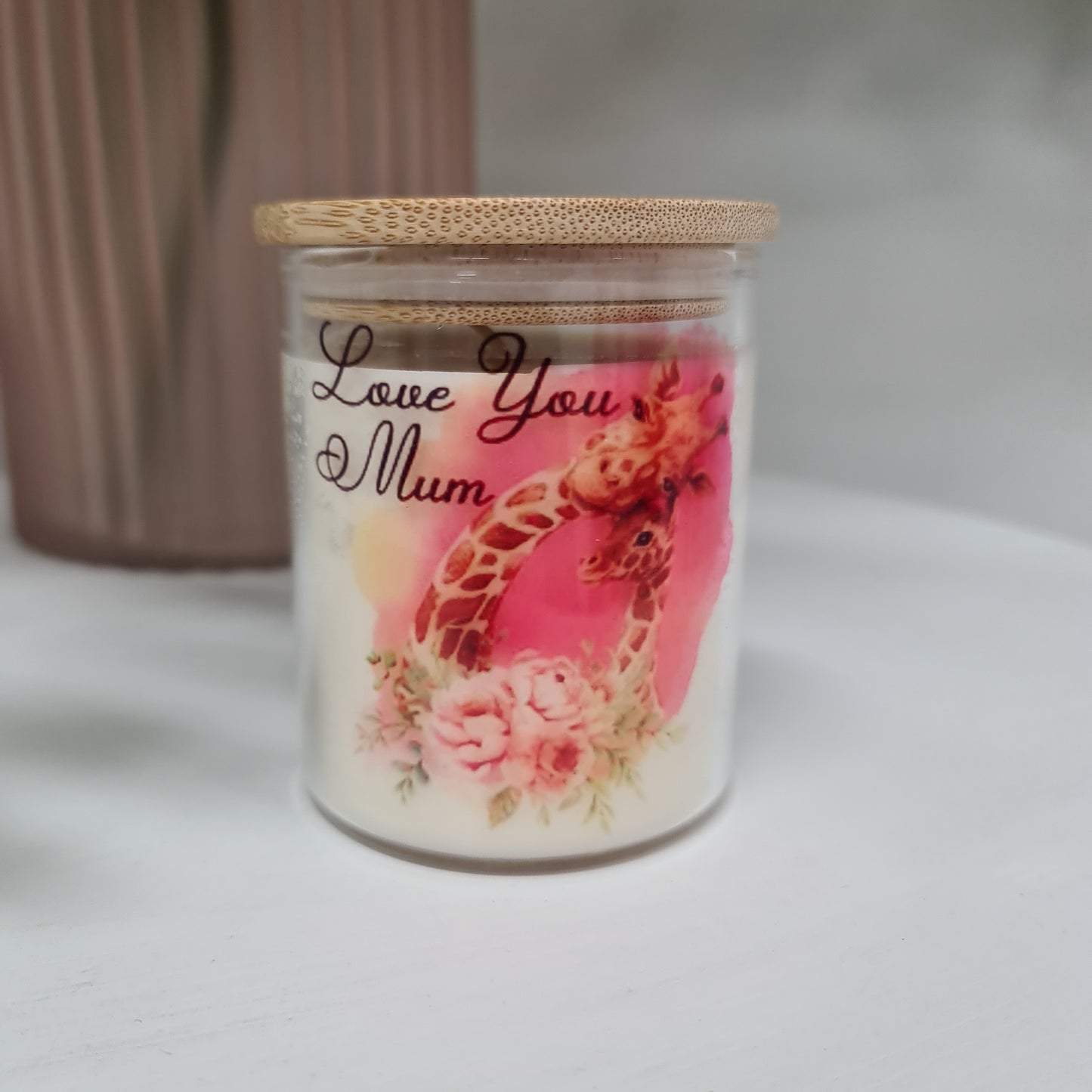 LOVE YOU MUM CANDLE SMALL