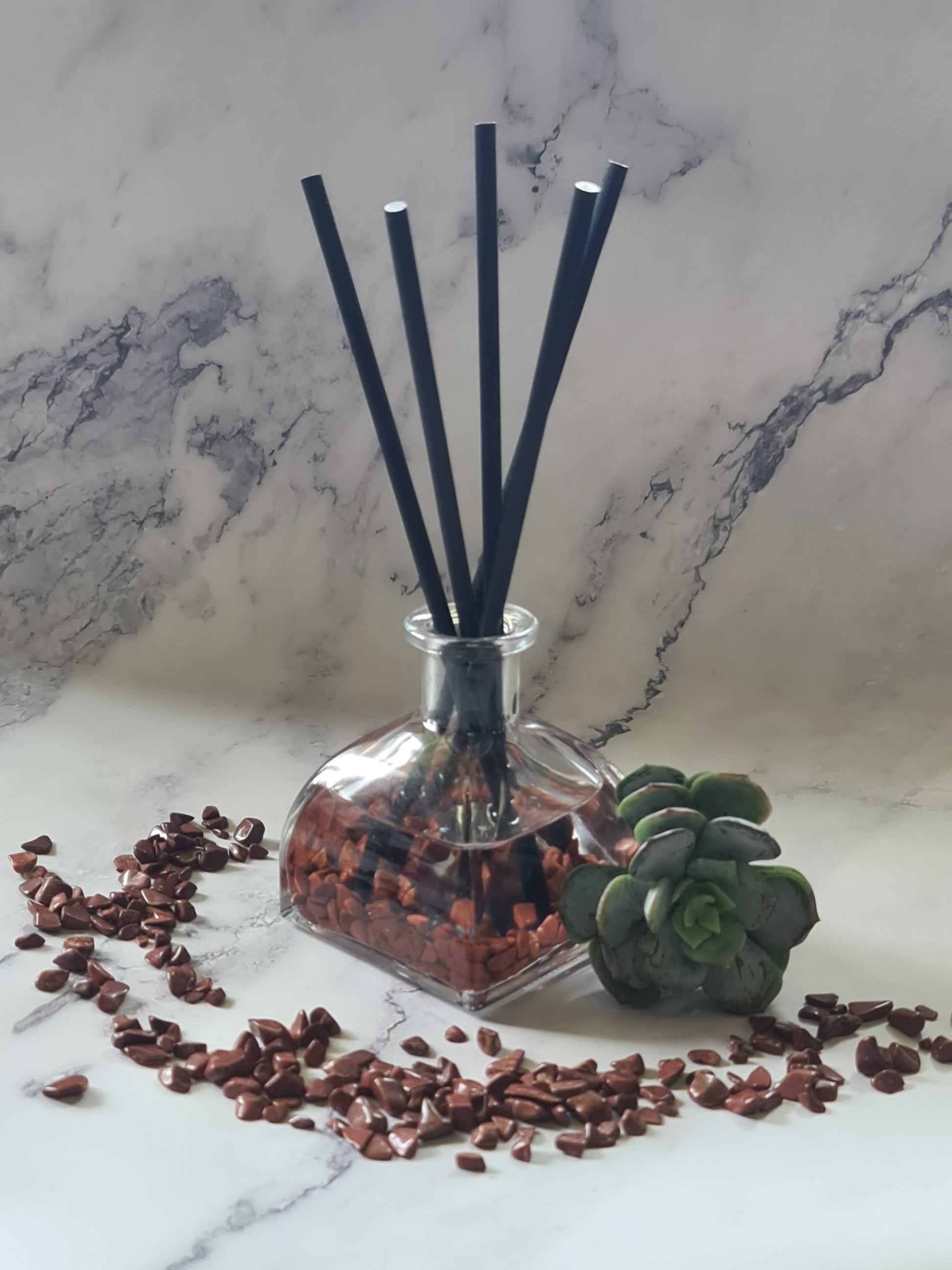 RED JASPER CRYSTAL INFUSED REED DIFFUSER