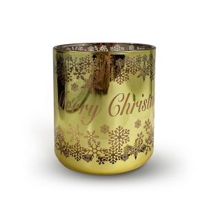 CHRISTMAS VOGUE CANDLE GOLD/ROSE GOLD