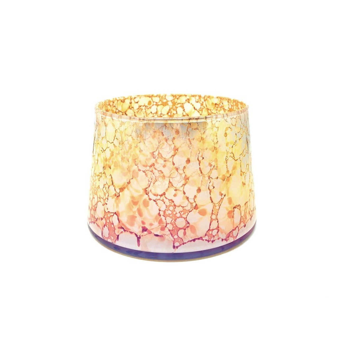 elegant, coloured strong smelling candle jars