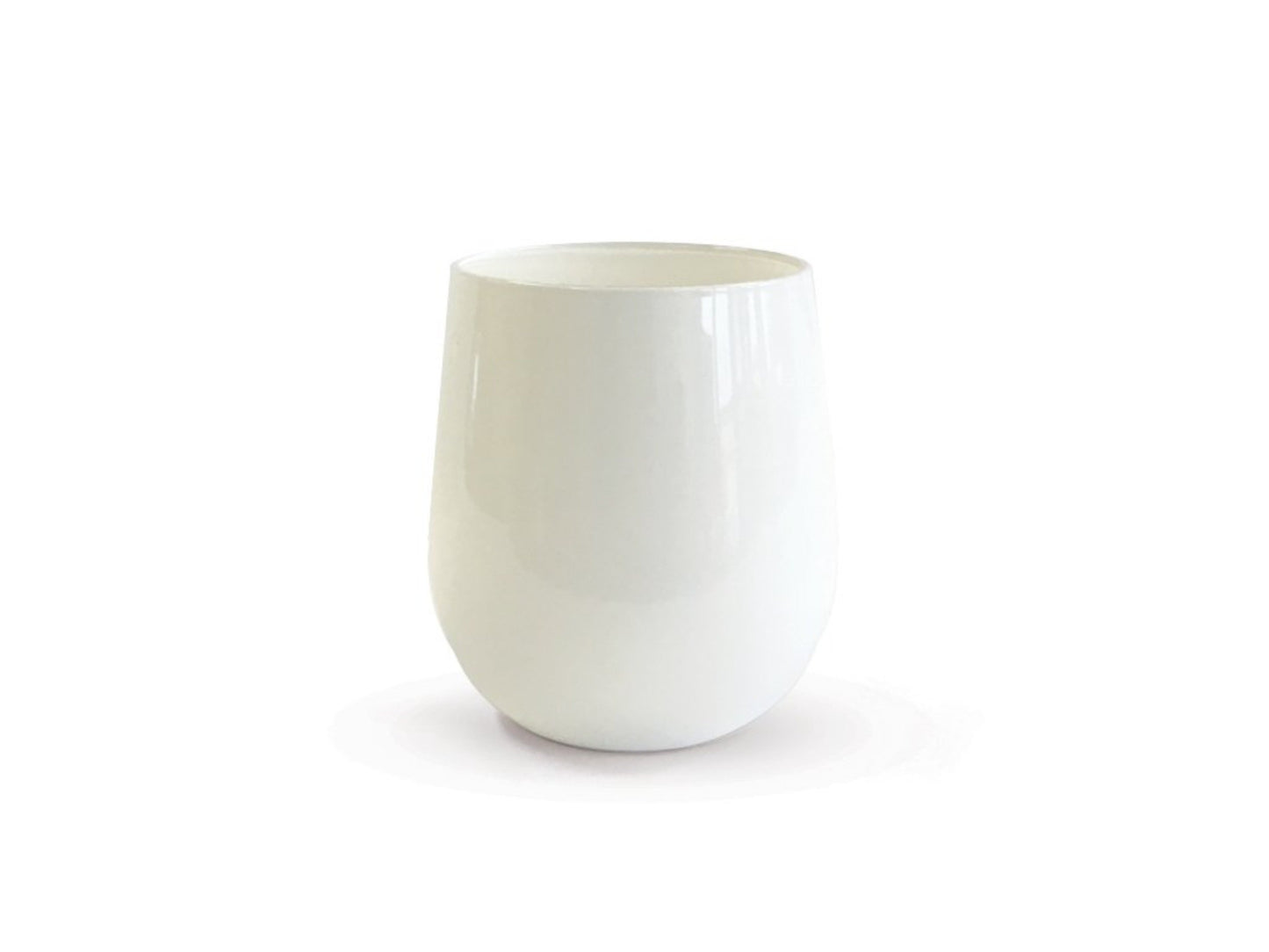 renee small white candle jar